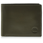 Timberland Men's Leather Wallet with Attached Flip Pocket