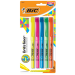5-Count BIC Brite Liner Highlighter Chisel Tip