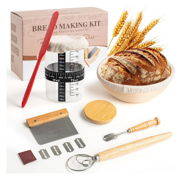 Leyuzeyu Professional Sourdough Bread Baking Supplies Starter Kit