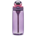 Contigo Aubrey Kids Cleanable Water Bottle with Silicone Straw and Spill-Proof Lid