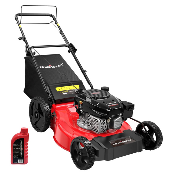 PowerSmart 21-inch 3-in-1 Gas Self-Propelled Powered Lawn Mower