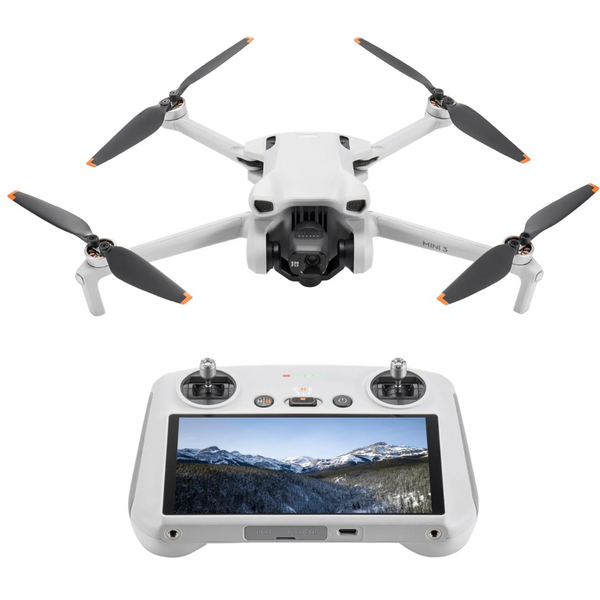 DJI Mini 3 Drone and Remote Control with Built-in Screen