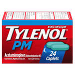 24-Count Tylenol PM Extra Strength Pain Reliever & Sleep Aid Caplets