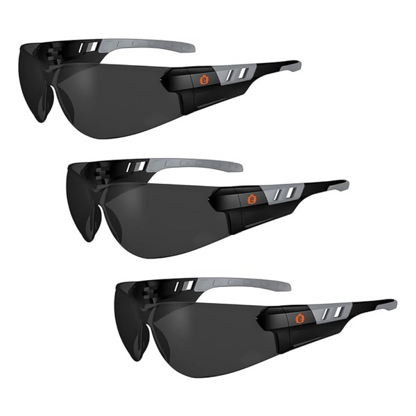 3-Pack Skullerz SAGA Frameless Safety Sunglasses