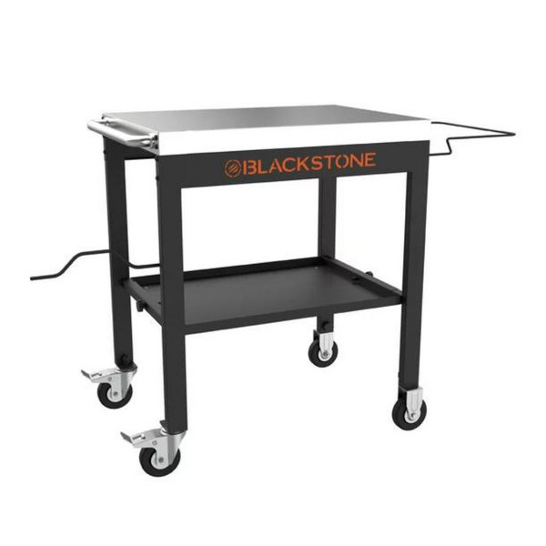 Blackstone 28" Portable Steel Prep Cart with Stainless Steel Top