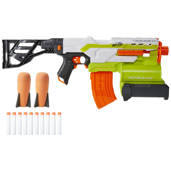 NERF 2-in-1 Modulus Demolisher Motorized Blaster