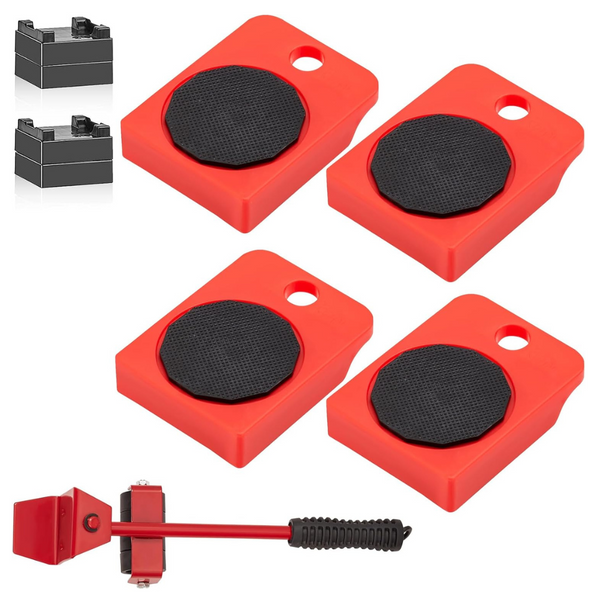 4-Pack Vevor 250lbs Heavy Duty Furniture Lifter Tool with Wheels