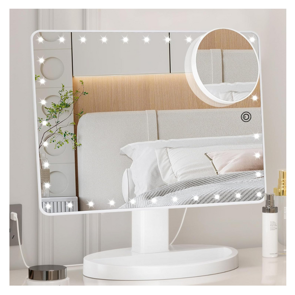Funtouch Large Lighted Vanity Makeup Mirror