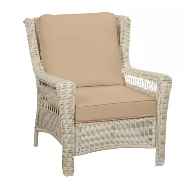 Hampton Bay Park Meadows Patio Lounge Chair