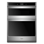 Whirlpool 30" Built-In Electric Convection Double Wall Oven w/Microwave