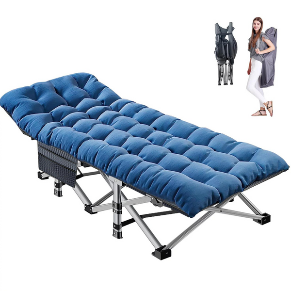 Slsy 3.3" Mattress 75" x 28" Folding Camping Bed Cots