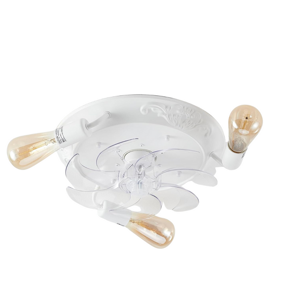 Dalouguan Farmhouse Ceiling Fan with Lights Remote Control