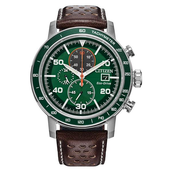 Citizen Men's Eco-Drive Weekender Brycen Chronograph Watch