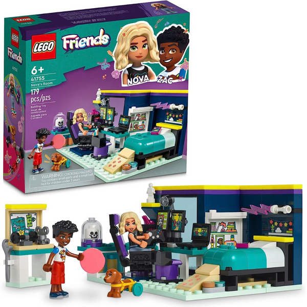 LEGO Friends Nova's Room 41755 Gaming Themed Bedroom Playset