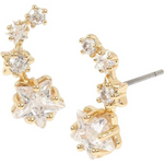 Betsey Johnson Shooting Star Earrings