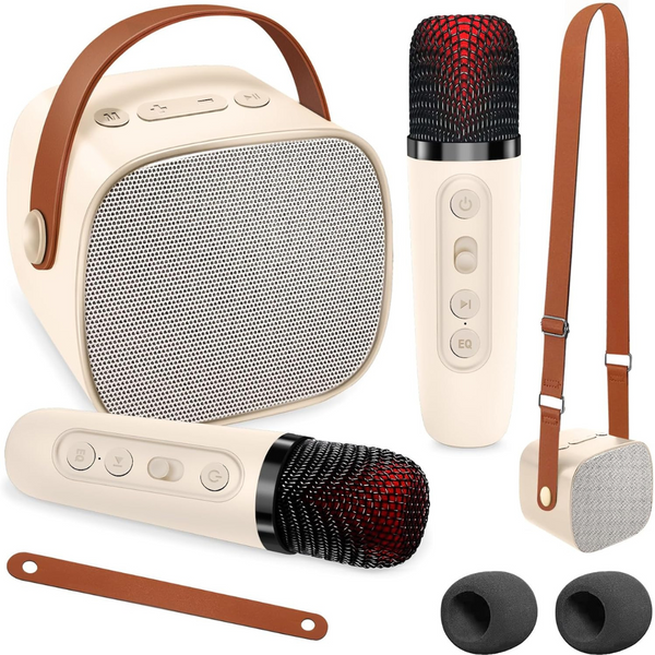 Dytimeem Kids Karaoke Machine with 2 Microphone
