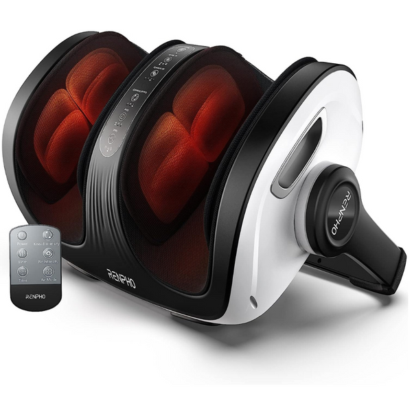 Renpho Shiatsu Foot and Calf Massager with Heat and Remote