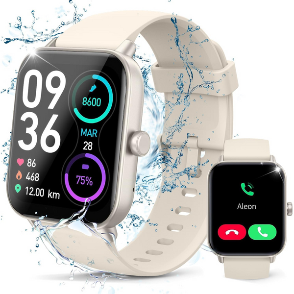 Hoowel Unisex Full HD 1080P 1.8" Fitness Tracker Smart Watch