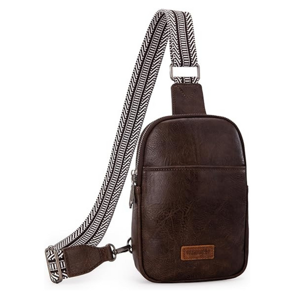 Wrangler Women's Vegan Leather Crossbody Bags