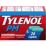 24-Count Tylenol PM Extra Strength Pain Reliever & Sleep Aid Caplets