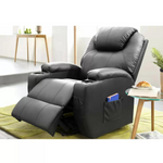 Latitude Run Faux Leather Power Lift Recliner Chair