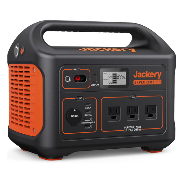Jackery 1000 1002Wh Portable Power Station Solar Generator