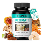 120-Count Elerule 6 in 1 Mushroom Supplement