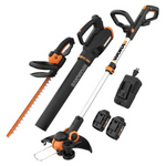 Worx 20V GT 3.0 + Turbine Blower + Hedge Trimmer