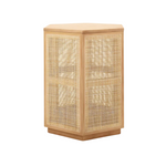 Threshold designed with Studio McGee Lomita Rattan Accent Table