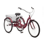 Schwinn Meridian Adult 26" Wheels Single-Speed Tricycle Bike