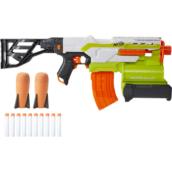 NERF 2-in-1 Modulus Demolisher Motorized Blaster