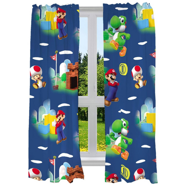 Franco Kids' Room Window Curtains Drapes Set