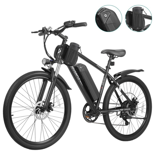 Hoverfly 750W Peak Motor 7-Speed Mountain Electric Bike