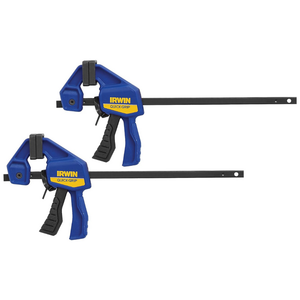 2-Pack Irwin Quick-Grip 4.25" Micro One-Handed Bar Clamps