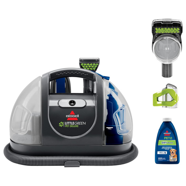 Bissell Little Green Pet Deluxe Portable Carpet Cleaner And Car/Auto Detailer