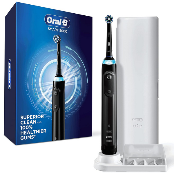 Oral-B Pro 5000 Smartseries Power Rechargeable Electric Toothbrush With Bluetooth Connectivity