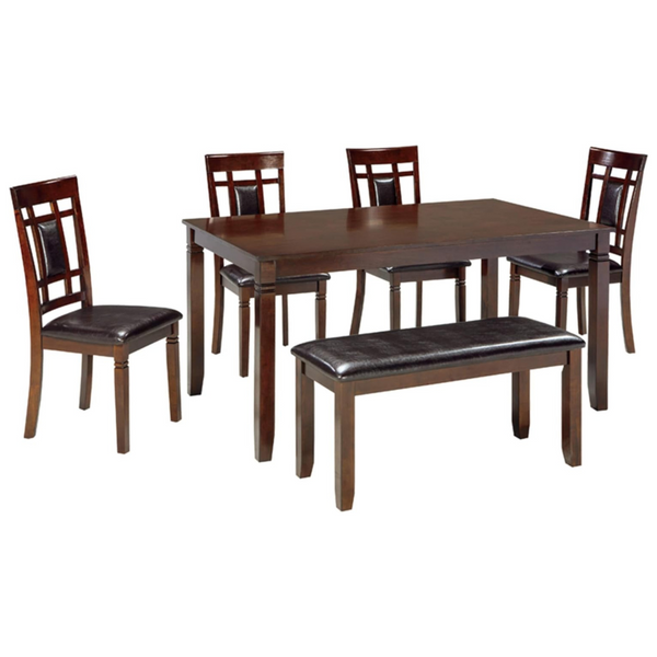 6-Piece Ashley Furniture Bennox Engineered Wood Dining Set