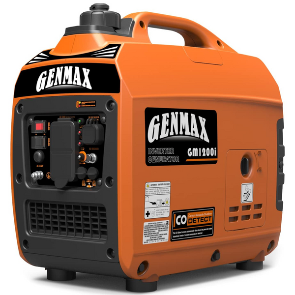 Genmax 1200w Ultra-Quiet Gas Engine Portable Generator