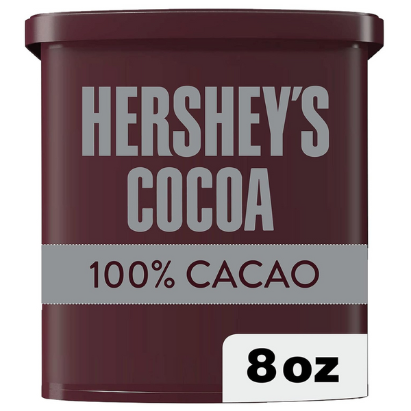 Hersheys Natural Unsweetened Cocoa Powder Can (8 oz)