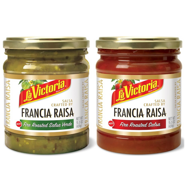 2-Count La Victoria Fire Roasted Salsa & Fire Roasted Salsa Verde (16 oz)