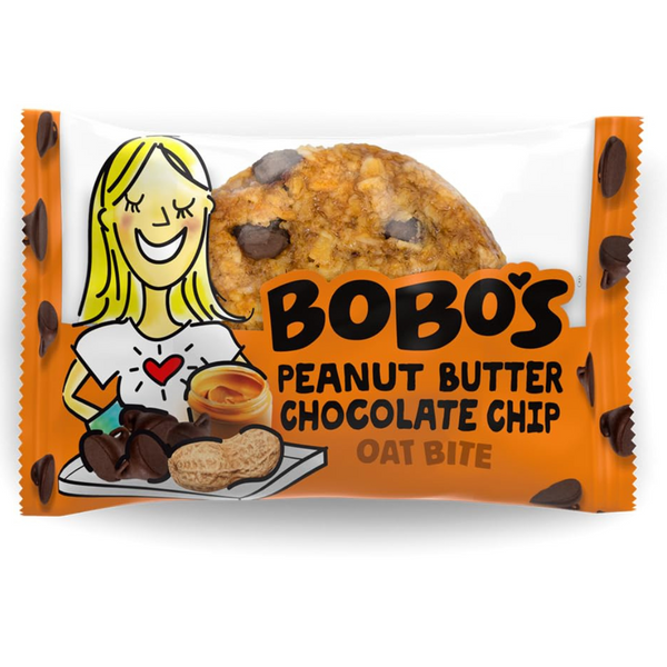 30-Pack Bobo's Peanut Butter Chocolate Chip Oat Bites