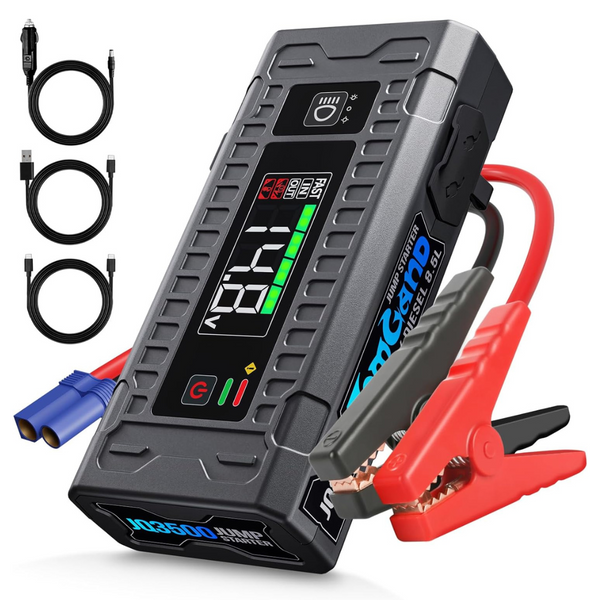 Jomgand Jq3500 100w 3500amp 12v Battery Lithium Car Jump Starter