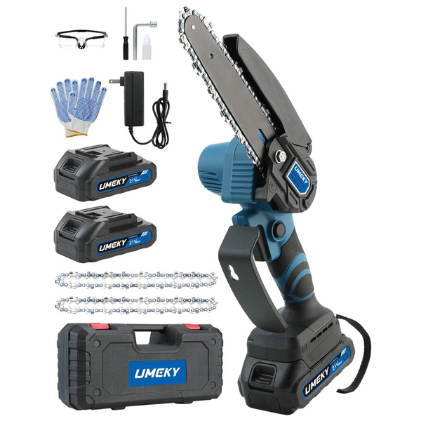 Umeky 6" Battery Powered Electric Chainsaw (3 Colors)