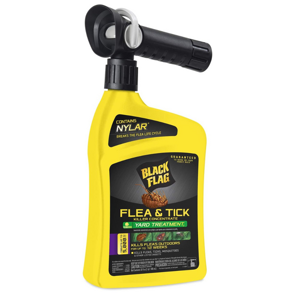 Black Flag Flea And Tick Killer Concentrate Yard Treatment (32 Ounces)