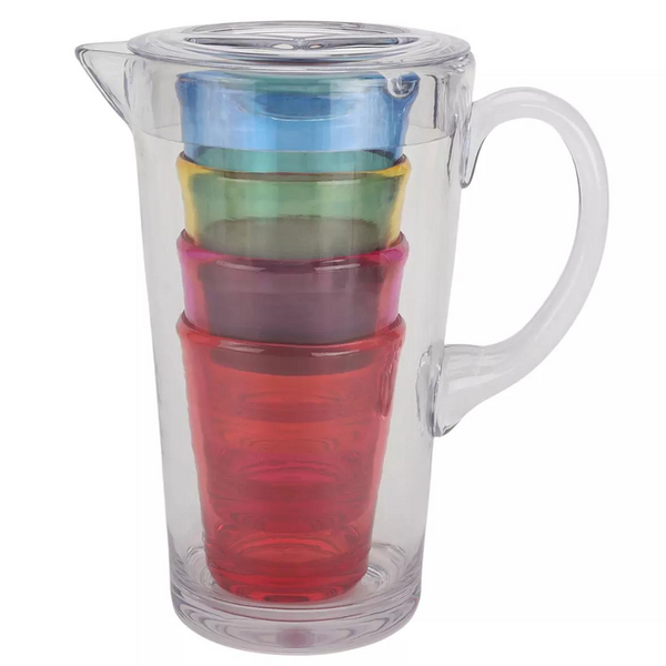Celebrate Together Summer 5-Piece Pitcher And Tumblers Set