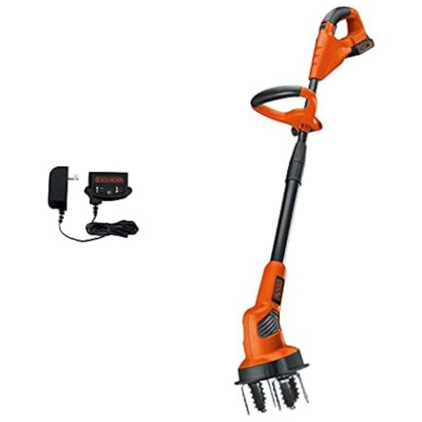 Black+Decker LGC120 20v Cordless Cultivator/Tiller With Battery & Charger