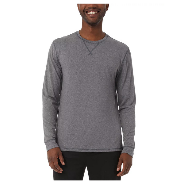 32 Degrees Men's Crewneck Long-Sleeve Pajama Shirt (3 Colors)