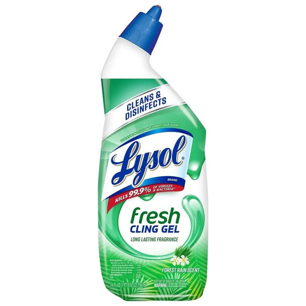Lysol Toilet Bowl Cleaner Gel For Cleaning And Disinfecting (24 Oz)
