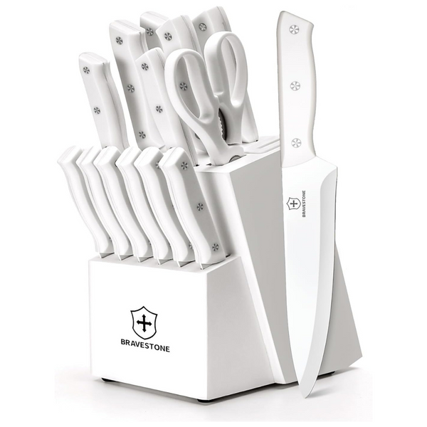 15-Piece Bravestone Kitchen Knife Set
