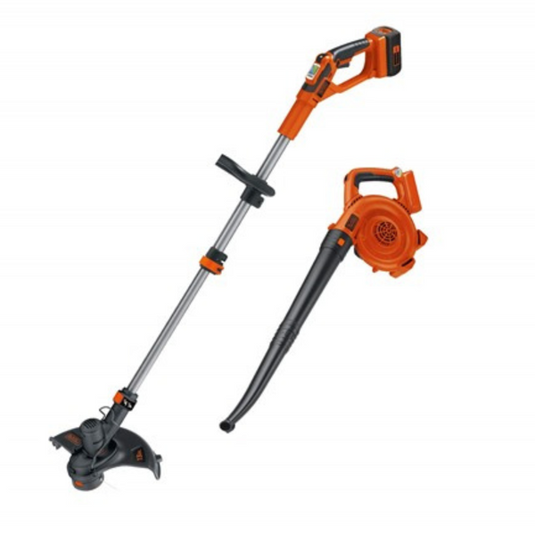 Black & Decker 40V MAX Lithium-Ion Cordless String Trimmer & Sweeper Kit